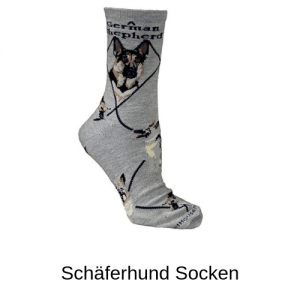 Lustige Geschenke-Schäferhund Socken
